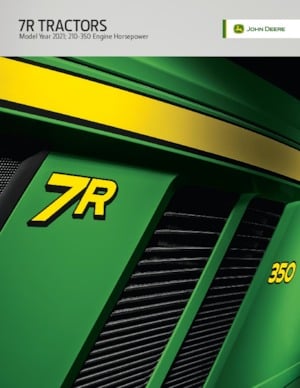 Tractoren met vierwielaandrijving John Deere 7R 210