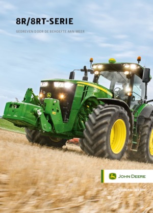 Tractoren met vierwielaandrijving John Deere 8345R