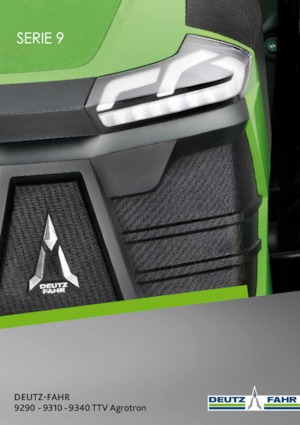 Tractoren met vierwielaandrijving DEUTZ-FAHR 9340 Agrotron TTV