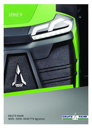 Tractoren met vierwielaandrijving DEUTZ-FAHR 9340 Agrotron TTV