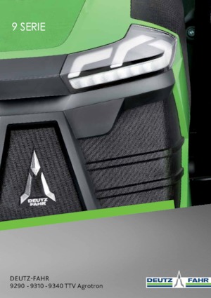 Tractoren met vierwielaandrijving DEUTZ-FAHR 9340 Agrotron TTV
