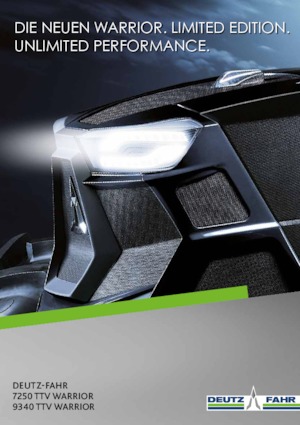 Tractoren met vierwielaandrijving DEUTZ-FAHR 9340 TTV Warrior
