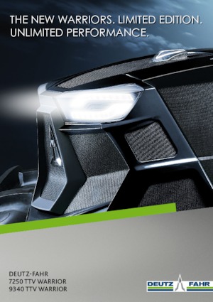 Tractoren met vierwielaandrijving DEUTZ-FAHR 9340 TTV Warrior