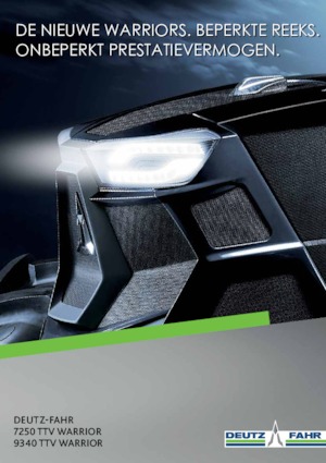 Tractoren met vierwielaandrijving DEUTZ-FAHR 9340 TTV Warrior