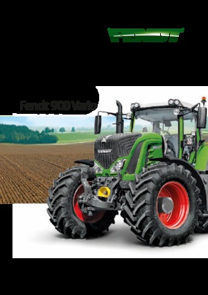 Tractoren met vierwielaandrijving Fendt 939 Vario Profi