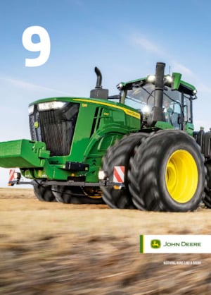 Tractoren met vierwielaandrijving John Deere 9R 490