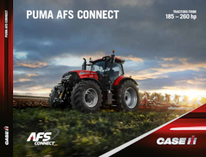 Tractoren met vierwielaandrijving Case IH AFS Connect Puma 240 CVXDRIVE