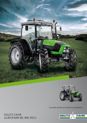 Tractoren met vierwielaandrijving DEUTZ-FAHR Agrofarm 100 G