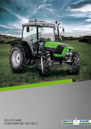 Tractoren met vierwielaandrijving DEUTZ-FAHR Agrofarm 100 G