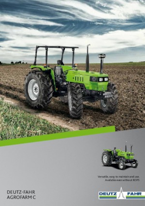 Tractoren met vierwielaandrijving DEUTZ-FAHR Agrofarm 75 C 