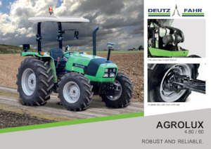 Tractoren met vierwielaandrijving DEUTZ-FAHR Agrolux 4.80