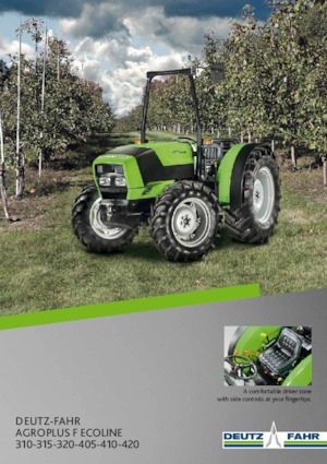 Tractoren met vierwielaandrijving DEUTZ-FAHR Agroplus F Ecoline 320