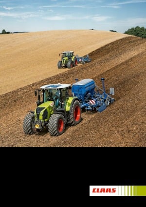 Tractoren met vierwielaandrijving Claas Arion 530 Hexashift
