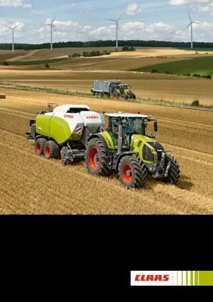 Tractoren met vierwielaandrijving Claas Axion 850 
