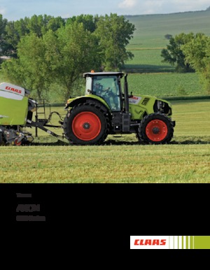 Tractoren met vierwielaandrijving Claas Axion 860 