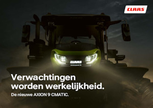 Tractoren met vierwielaandrijving Claas Axion 9.390 Cmatic 