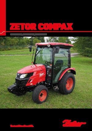 Tractoren met vierwielaandrijving Zetor Compax CL 35 NC