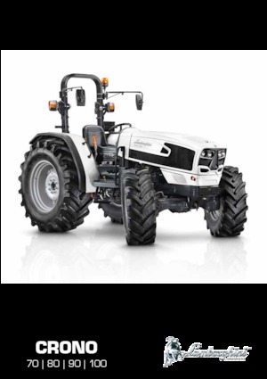 Tractoren met vierwielaandrijving Lamborghini Crono 70