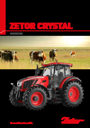 Tractoren met vierwielaandrijving Zetor Crystal HD 150