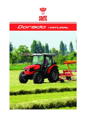 Tractoren met vierwielaandrijving SAME Dorado 90 Natural 