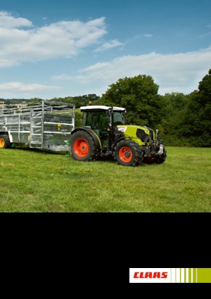 Tractoren met vierwielaandrijving Claas Elios 210