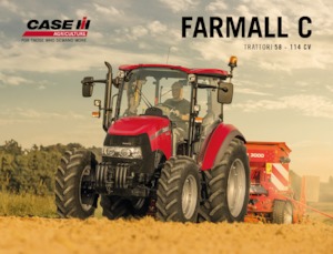 Tractoren met vierwielaandrijving Case IH Farmall 95 C
