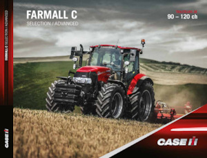 Tractoren met vierwielaandrijving Case IH Farmall 100 C