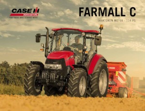 Tractoren met vierwielaandrijving Case IH Farmall 85 C Rops Basis