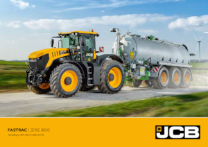 Tractoren met vierwielaandrijving JCB Fastrac 8330