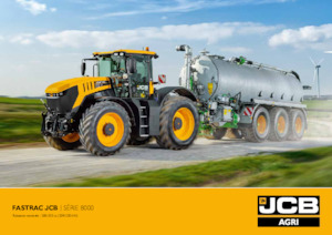 Tractoren met vierwielaandrijving JCB Fastrac 8330