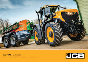 Tractoren met vierwielaandrijving JCB Fastrac 8330