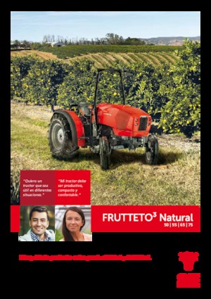Tractoren met vierwielaandrijving SAME Frutteto³ 65 Natural