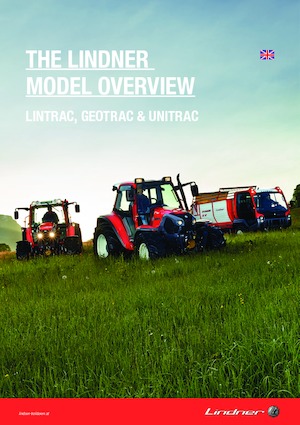 Tractoren met vierwielaandrijving Lindner Geotrac 64 ep