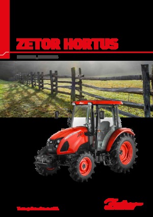 Tractoren met vierwielaandrijving Zetor Hortus HS 65