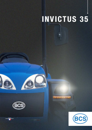 Tractoren met vierwielaandrijving BCS Invictus 35 RS 