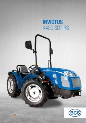 Tractoren met vierwielaandrijving BCS Invictus K400 SDT RS