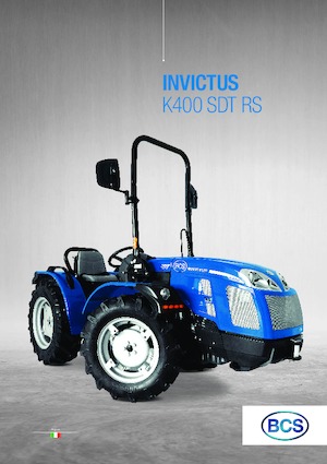 Tractoren met vierwielaandrijving BCS Invictus K400 SDT RS