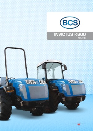 Tractoren met vierwielaandrijving BCS Invictus K600 RS