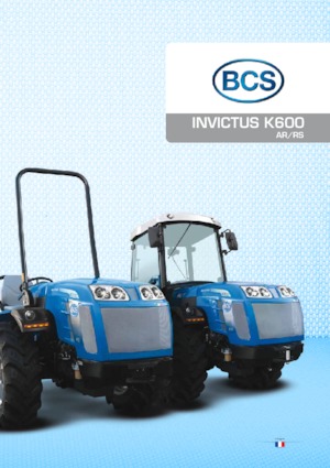 Tractoren met vierwielaandrijving BCS Invictus K600 AR