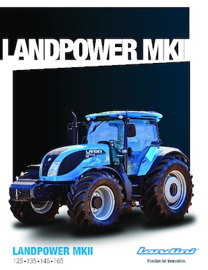 Tractoren met vierwielaandrijving Landini Landpower 135 