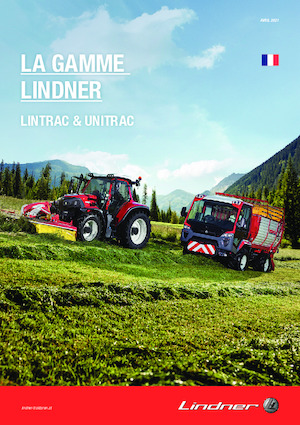 Tractoren met vierwielaandrijving Lindner Lintrac 100