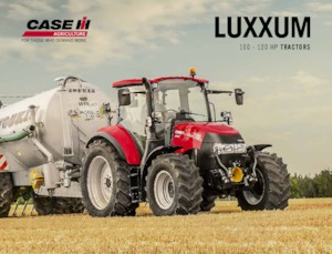 Tractoren met vierwielaandrijving Case IH Luxxum 120 Komfort