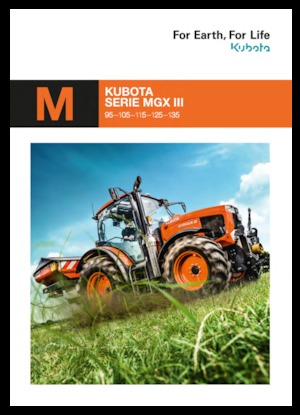 Tractoren met vierwielaandrijving Kubota M 125 GX III