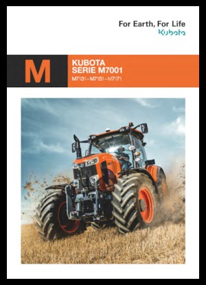 Tractoren met vierwielaandrijving Kubota M7131
