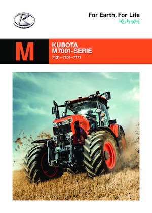 Tractoren met vierwielaandrijving Kubota M7131