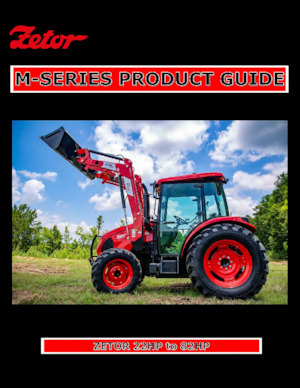 Tractoren met vierwielaandrijving Zetor M60SS