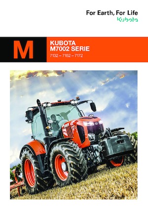 Tractoren met vierwielaandrijving Kubota M7152