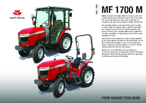 Tractoren met vierwielaandrijving Massey Ferguson MF 1765 M MC