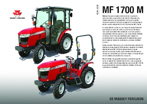 Tractoren met vierwielaandrijving Massey Ferguson MF 1740 M HC