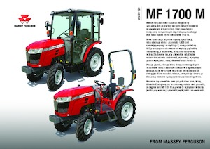 Tractoren met vierwielaandrijving Massey Ferguson MF 1735 M HP